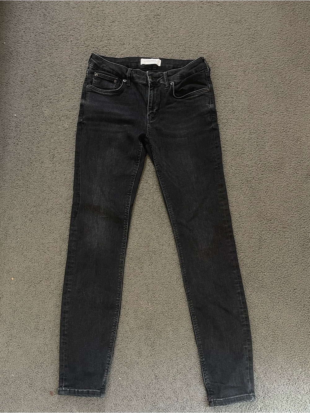 Zara Women's Black Skinny Jeans